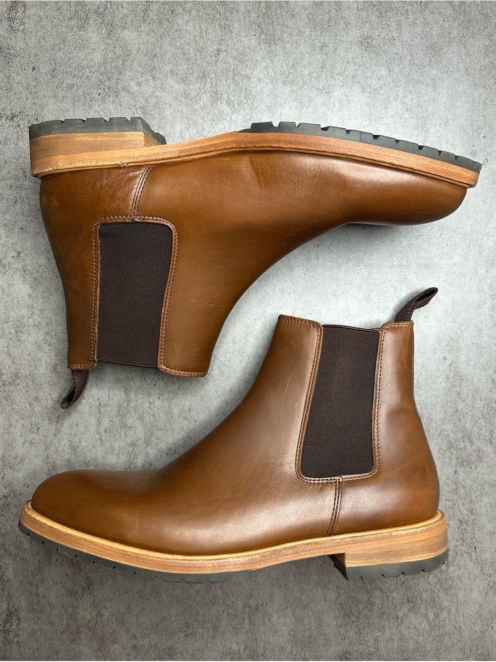 Nisolo Brazo Chelsea Boots Men’s 8.5 Brown Leather